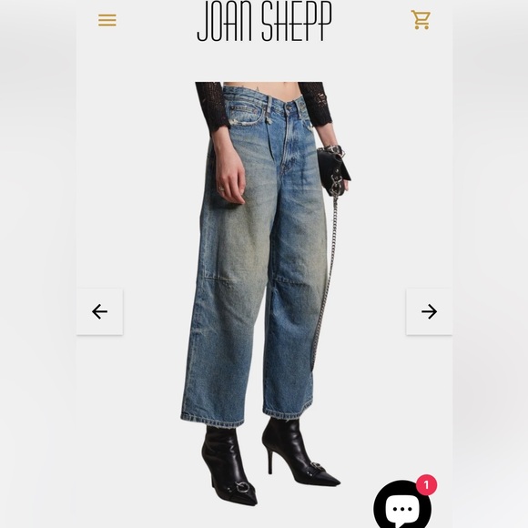 R13 cropped wide leg; multiple styling options 4 effortless cool. LIGHT wash - Picture 14 of 16